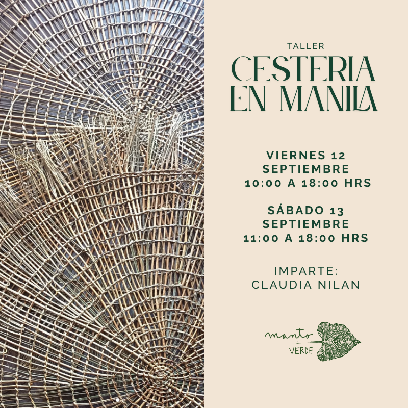 TALLER CESTERÍA EN MANILA