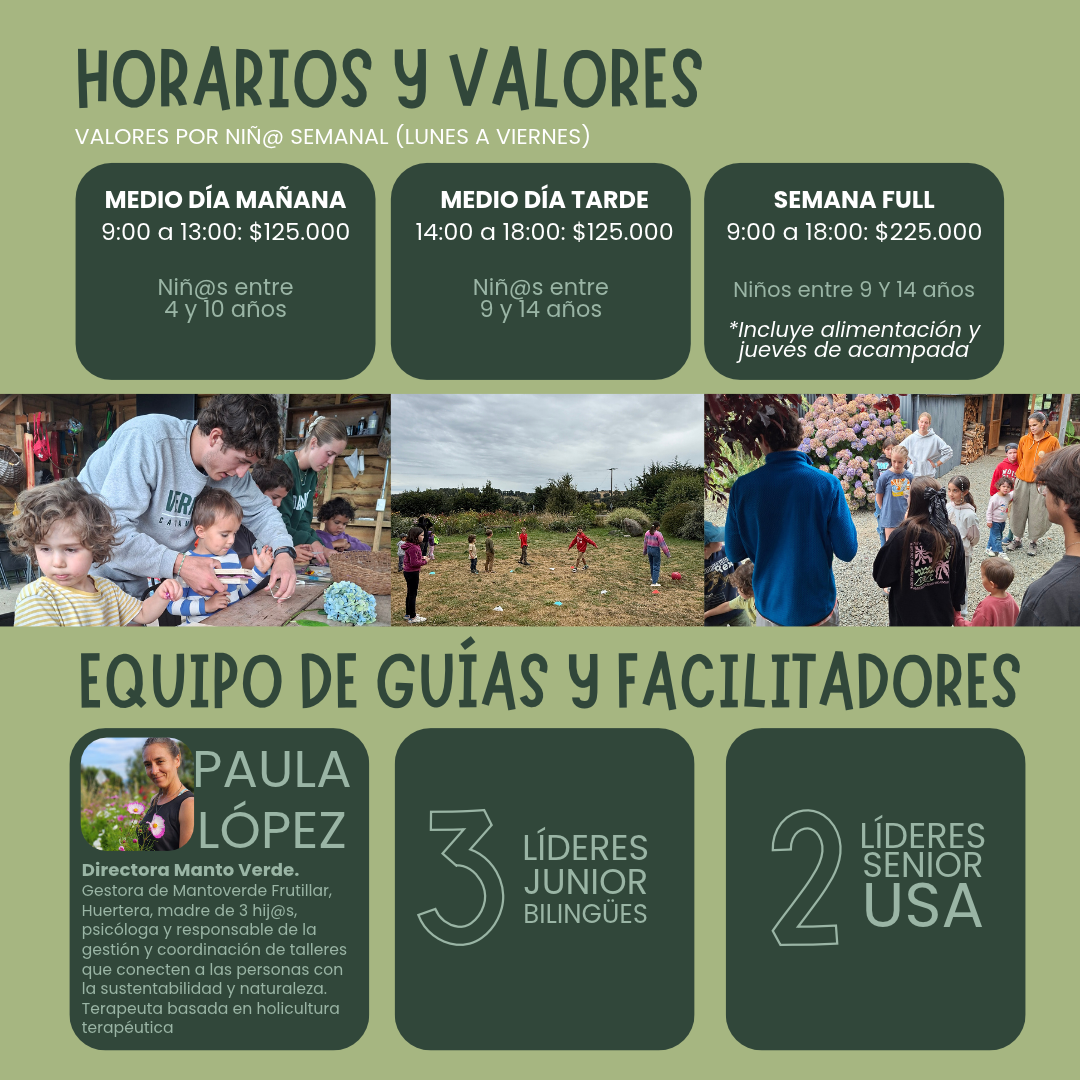 SUMMERCAMP MANTO VERDE