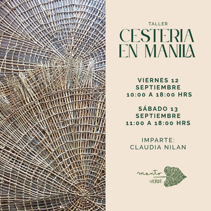 TALLER CESTERÍA EN MANILA