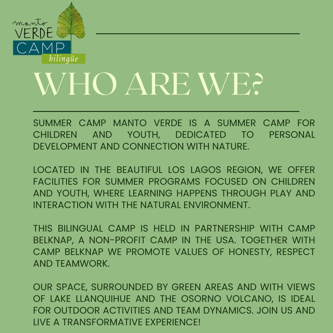 SUMMERCAMP MANTO VERDE